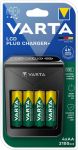 Varta batterijlader LCD Plug Charger+, i