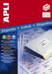 Apli étiquettes blanches ft 52,5 x29,7 m