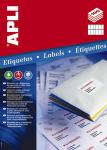 Apli étiquettes blanches ft 70 x 67,7 mm