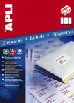 Apli étiquettes blanches ft 105 x 70 mm,
