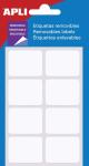 Apli Etiketten afneembaar, 7 bl/etui, 8/
