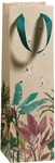 Sac cadeau Ambiance Tropical, pour bouteille, 10 x 36 x 11 cm