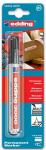 Edding permanent marker 3000 zwart,op bl