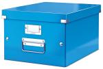 Leitz archiefdoos Wow C&S A4 - blauw