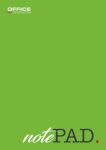 OFFICE products schrijfblok, 60 g/m², ft