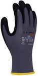 DONAU SAFETY gants de protection Flex, gris, M, taille 8