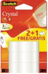 Scotch Crystal plakband, 19 mm x 15m, bl