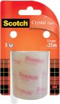 Scotch plakband Cristal Clear tape,19 mm