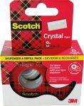 Scotch Crystal Tape plakband 19 mmx 7,5 