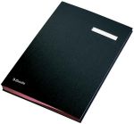 Esselte signataire, ft A4, 20 compartiments, noir