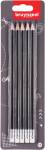 Bruynzeel potlood HB, blister van 5stuks