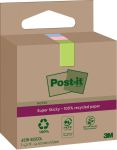 Post-it Super Sticky Notes Recycled, 47,