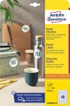 Avery Zweckform étiquettes rondes,diamet