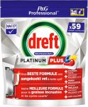 Dreft vaatwasmiddel Platinum Plus Lemon,