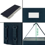 Leitz draagbare bureau organizer Hot Desking, met draagriemen, grijs