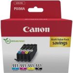 Canon inktcartridge CLI-551, 300-500 pag