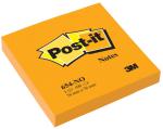 Post-It NEON POST-IT MEMO 76X76 ORANJE