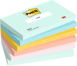 Post-it Notes, 100 vel, 76x127 mm,6 blok