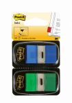 Post-it Index Standaard Duo Pack, 100 ta