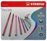 Stabilo Viltstift Pen 68 20 stiften