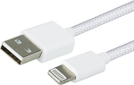 Greenmouse Lightning kabel, USB-A naar 8-pin, 2 m, woven