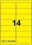 DBS étiquettes 99,1 x 38,1 mm, 14 par fe
