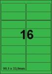 DBS étiquettes 99,1 x 33,9 mm, 16 par fe