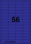 DBS étiquettes 48 x 20 mm, 56 par feuill