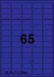 DBS étiquettes 38,1 x 21,2 mm, 65 par fe