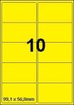 DBS étiquettes 99,1 x 56,8 mm, 10 par fe