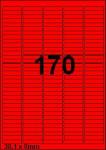 DBS étiquettes 38,1 x 8 mm, 170 parfeuil