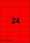 DBS étiquettes 70 x 33,9 mm, 24 parfeuil