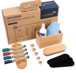 Legamaster WOODEN starterkit voor whiteb