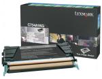 Lexmark toner 0C734A12KG, zwart, 8.000 p