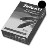 Pelikan vetkrijt 772 zwart, doos van 12 