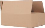 Verzenddoos, enkele golf, 3 mm, bruin, 3