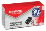 OFFICE products foldbackclip, zwart, 19 