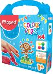 Maped vingerverf Color'Peps, doos van 4 