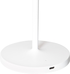 MAUL lampe de table Nina, LED, dimmable, sur pied, blanc