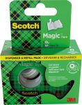 Scotch Magic Tape plakband 19 mm x7,5 m,