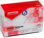 OFFICE products attache-tout, 25 mm, galvanisé, triangulaire, boîte de 100 pièces