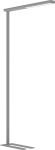 MAUL Jet vloerlamp, LED, zilver