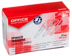 OFFICE products attache-tout, 31 mm, galvanisé, triangulaire, boîte de 100 pièces