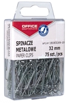 OFFICE products attache-tout, 32 mm, métal, boîte suspendue plastique de 75 pièces