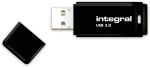 Integral USB stick 3.0 Black, 256 GB, zw