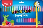 Maped viltstift Color'Peps, blister van 24 stuks