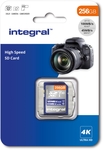 Integral geheugenkaart SDXC V30,  256 GB