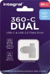 Integral 360-C Dual clé USB-C & USB3.0, 