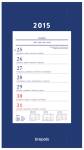 Brepols calendrier bloc semaine, 2027