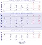 Brepols bureaukalender, staand, 2027